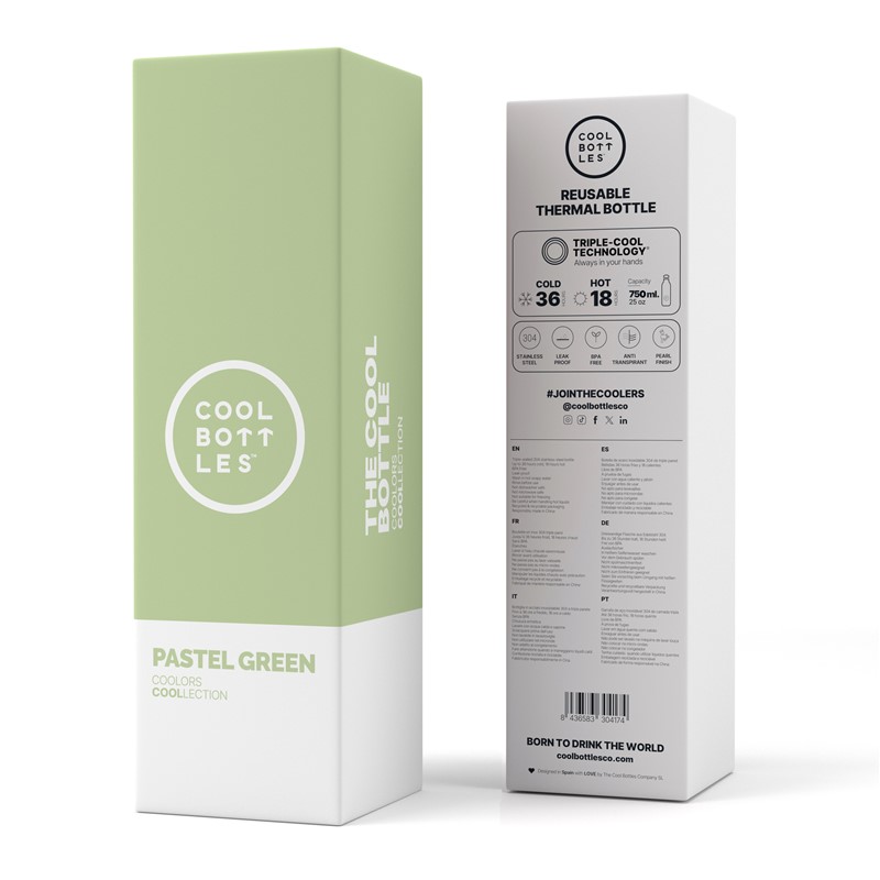 The Bottle - Pastel Green 750ml