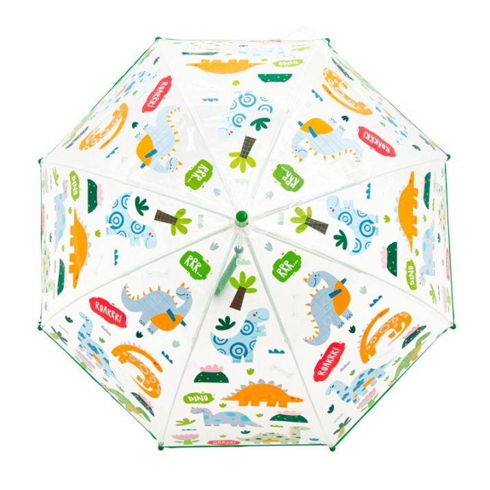Paraguas Domo Transparente Dinos Magic 68 cm