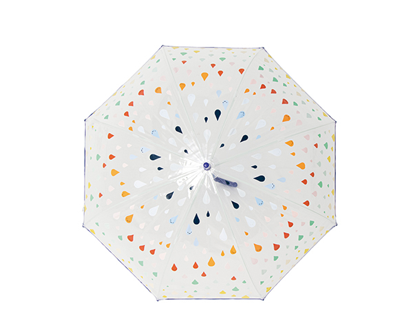 Paraguas Transparente Gotas Magicas 87 cm