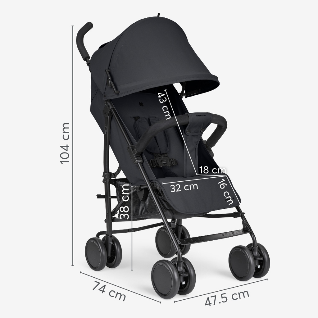 Silla de paseo Beetle 2 Beige oscuro