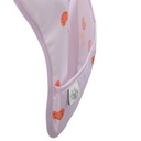 Lightweight Bib 2 pcs Happy Rascals Heart lavender