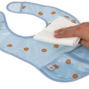 Lightweight Bib 2 pcs Happy Rascals Smile sky blue
