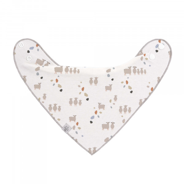 Pack 2 Bandanas Tiny Farmer Sheep Blue