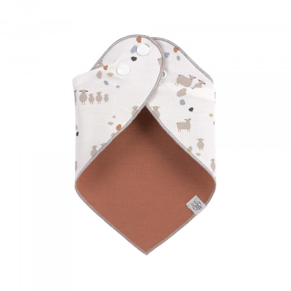 Pack 2 Bandanas Tiny Farmer Sheep Blue