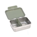 Lunchbox Stainless Steel Happy Prints light olive