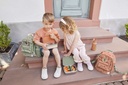 Lunchbox Stainless Steel Happy Prints light olive
