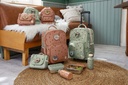 Lunchbox Stainless Steel Happy Prints light olive