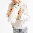 Botella térmica con pajita 350ml. Aloha