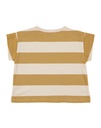 CAMISETA M/C 18M - STRIPES MUSTARD YELLOW