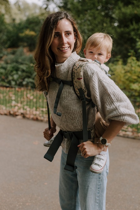 Mochila Evolutiva Portabebé Boba X Winter Garden
