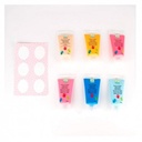 Colores Pintura de dedos 6 tubos - sweet