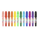 Ceras 'de Seda' Lavables 12 Colores