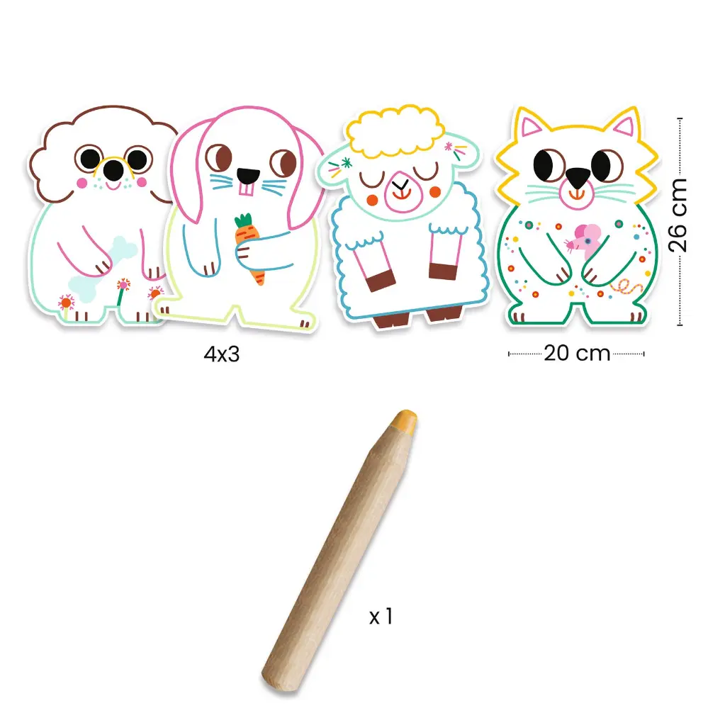 Colorear Animales domésticos