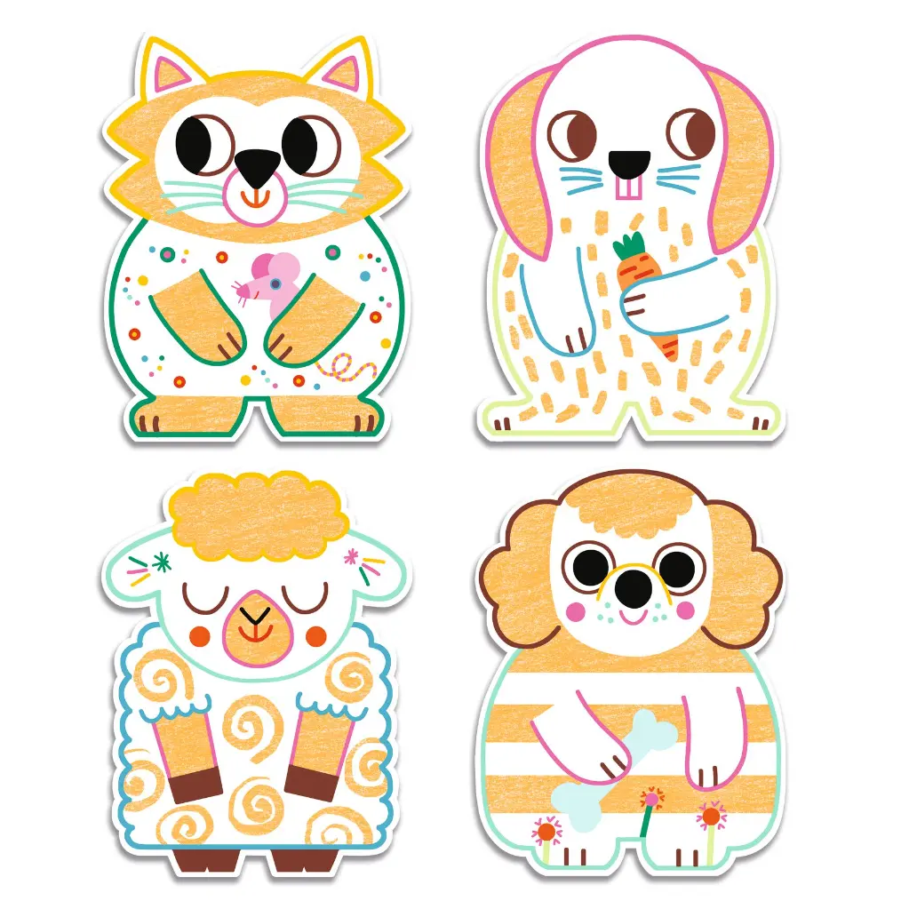 Colorear Animales domésticos