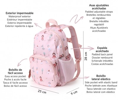 Mochila infantil Little Red