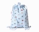Mochila saco tela City Cars