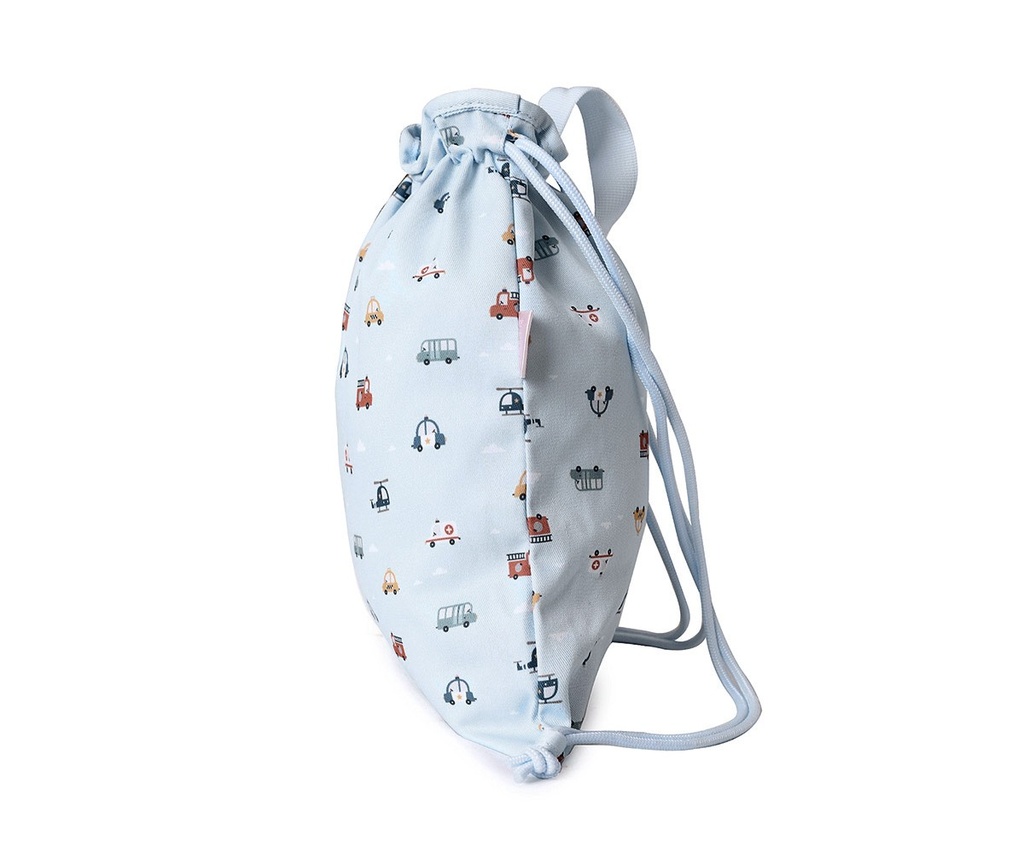 Mochila saco tela City Cars