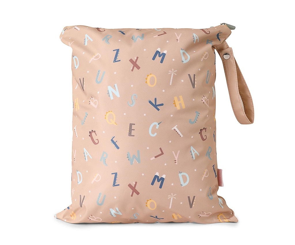 Bolsa impermeable grande Funny Letters