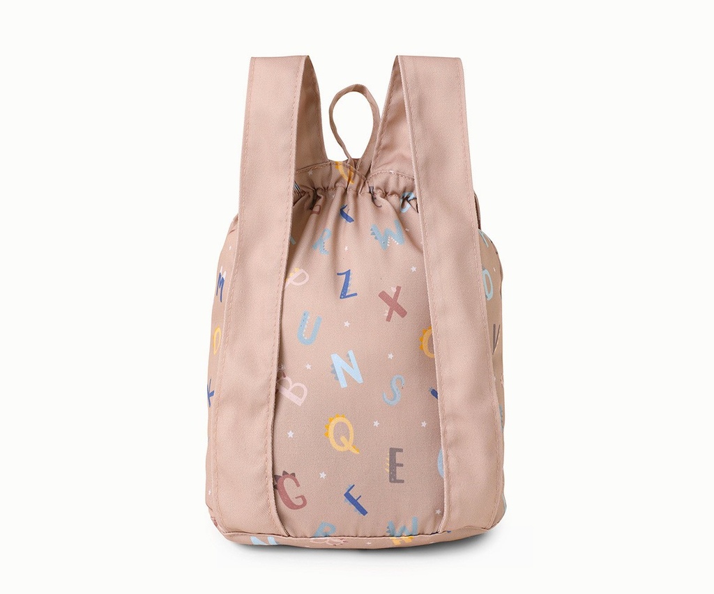 Mochila tela pequeña Funny Letters