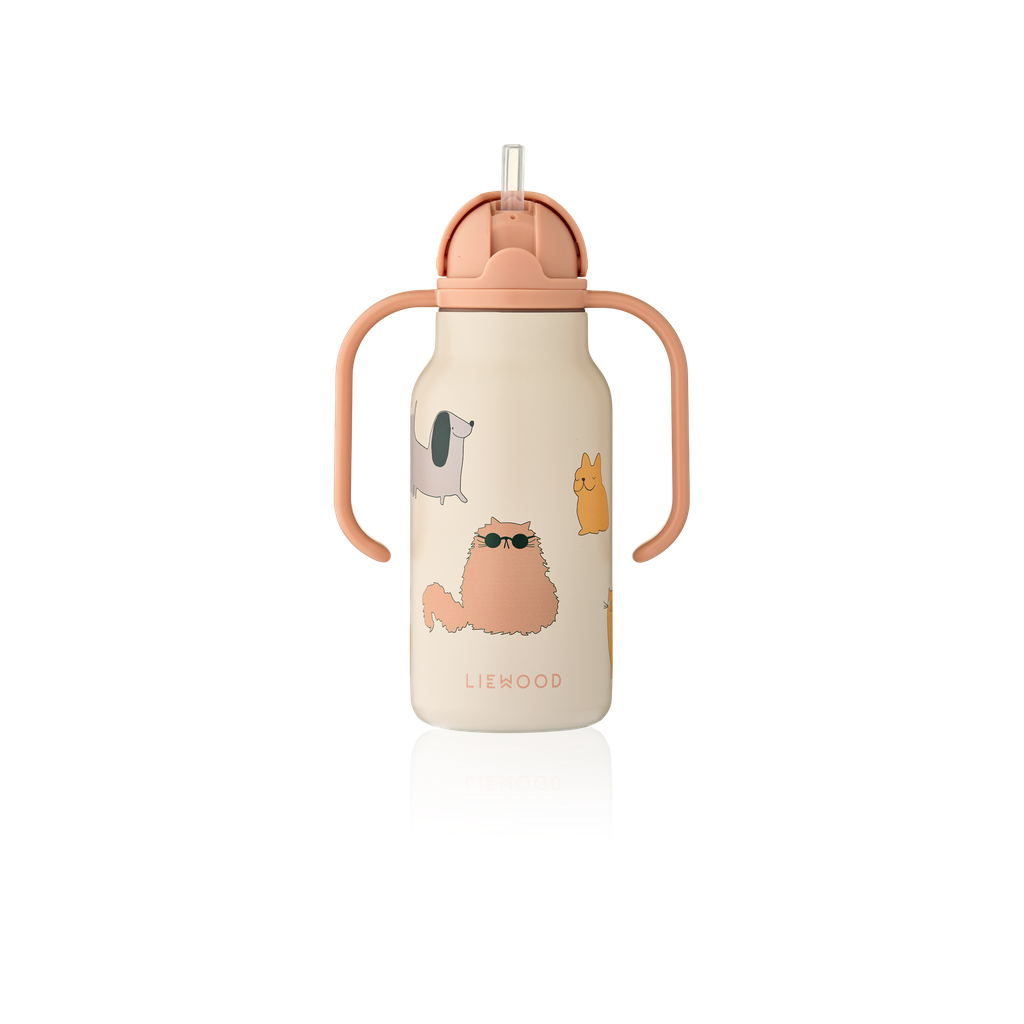 Botella Térmica Acero Kimmie 250 ml Cats and Dogs