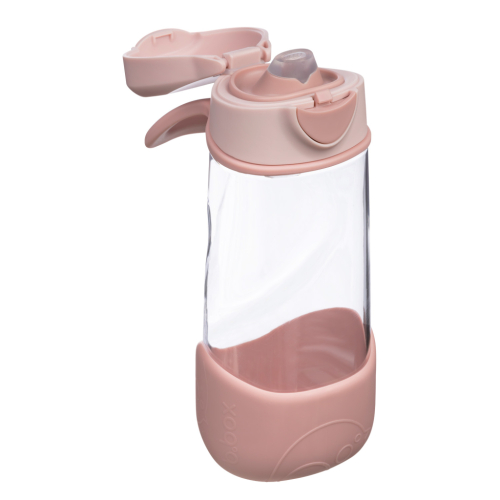 Botella de tritán con boquilla y asa 450ml - Blush Crush