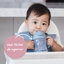 Taza con pajita flexible con pesa - Latte
