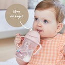 Taza con pajita flexible con pesa - Latte