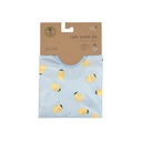 Babero manga larga 2 piezas Happy Fruits Lemon