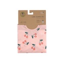 Babero manga larga 2 piezas Happy Fruits Cherry
