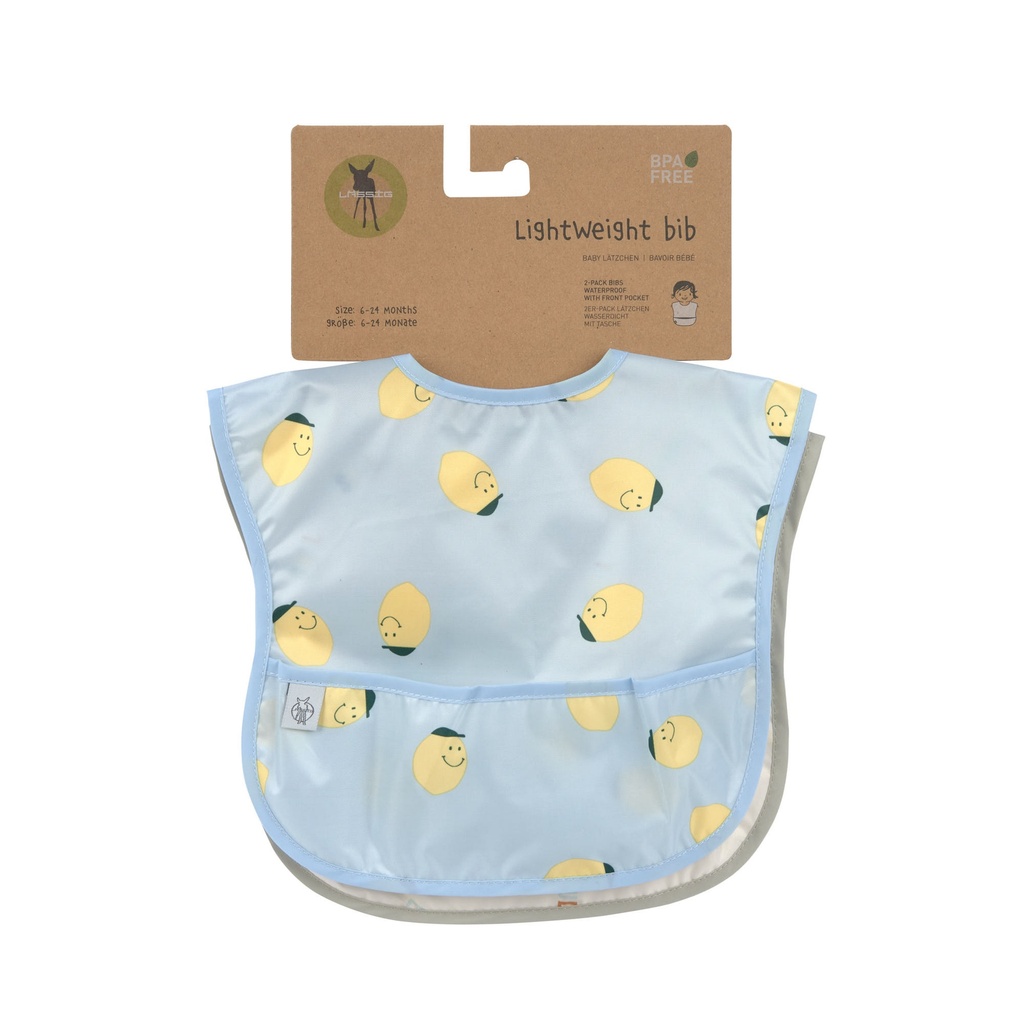Babero 2 piezas Happy Fruits Lemon