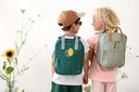 Mochila Square Mini Little Gang light khaki