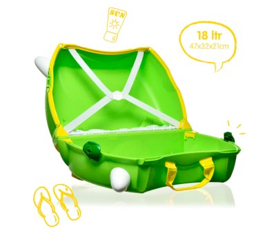 TRUNKI maleta Dudley dinosaurio