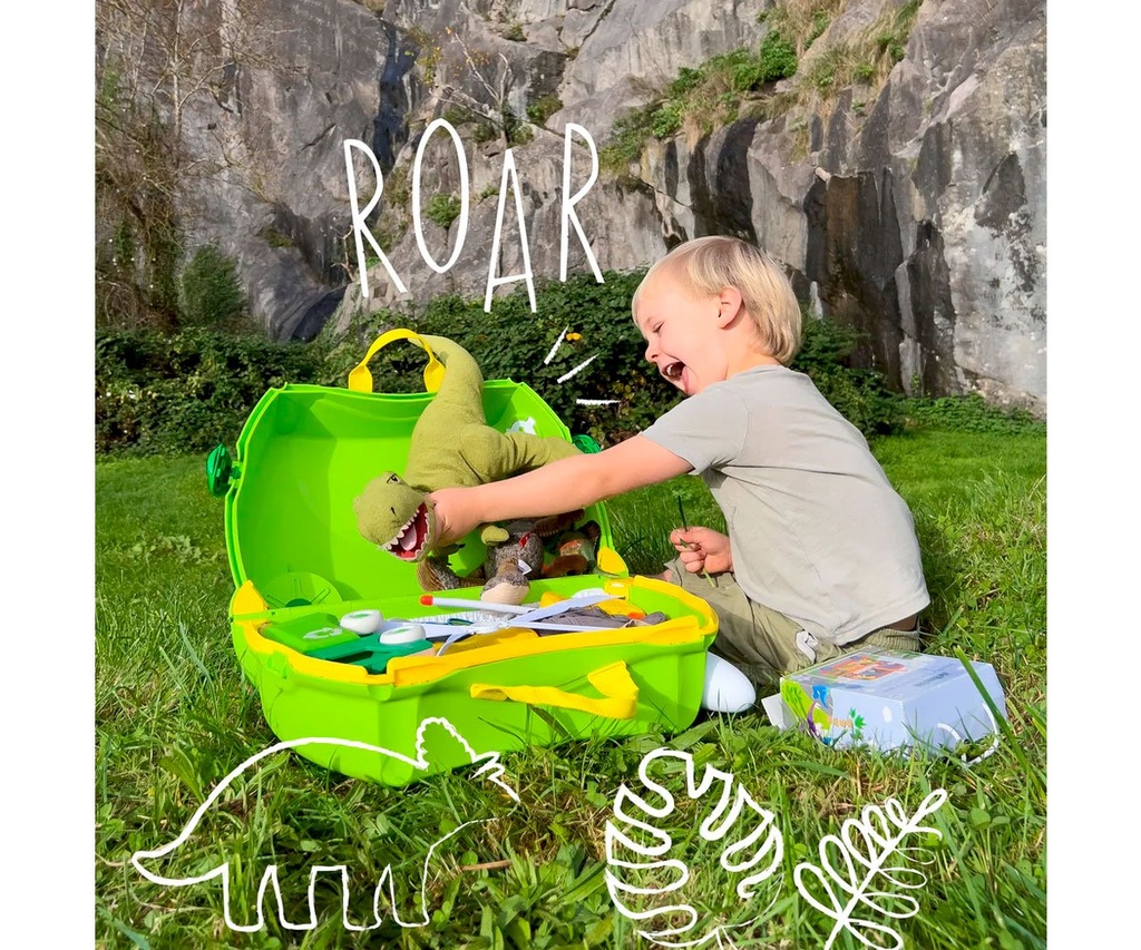 TRUNKI maleta Dudley dinosaurio
