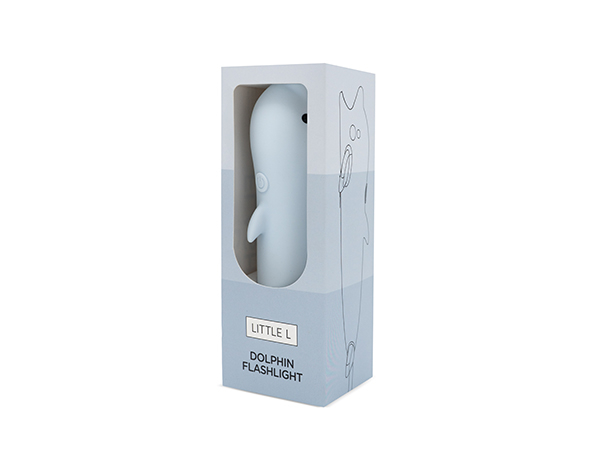 SILICONE FLASHLIGHT DOLPHIN