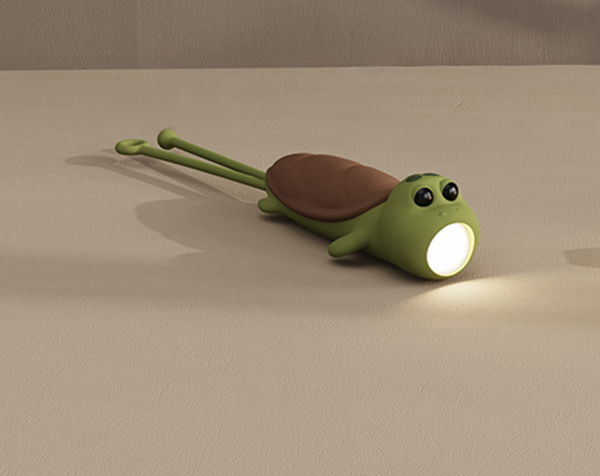 SILICONE FLASHLIGHT TURTLE