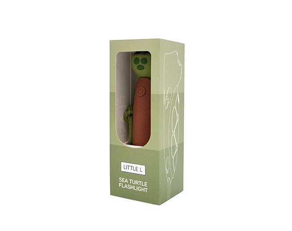 SILICONE FLASHLIGHT TURTLE