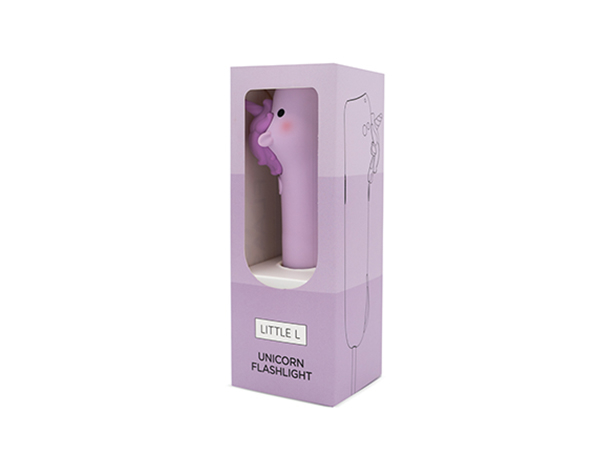 SILICONE FLASHLIGHT UNICORN