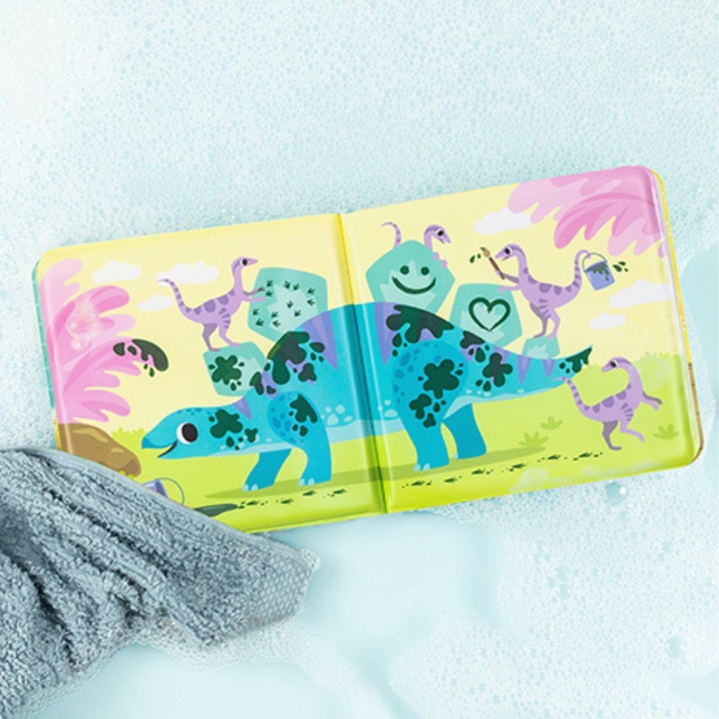 BATH BOOK - MESSY DINOSAURS