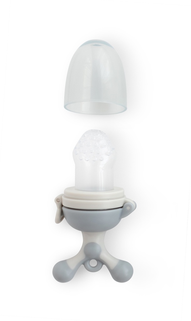 Alimentador silicona "Aliment-Up" gris