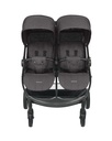 Carrito gemelar Happy 2 Gris Oscuro