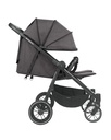 Carrito gemelar Happy 2 Gris Oscuro