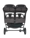 Carrito gemelar Happy 2 Gris Oscuro
