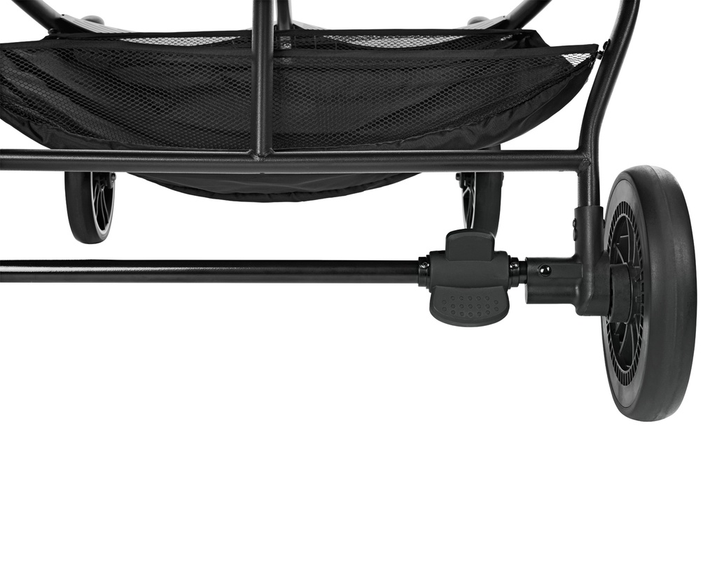 Carrito gemelar Happy 2 Gris Oscuro