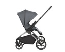 Carrito de bebé 2en1 con capazo Kara Gris