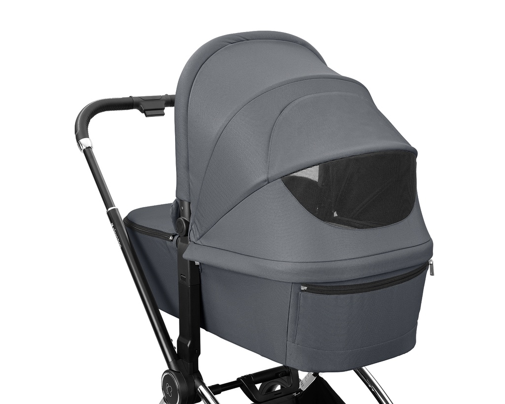 Carrito de bebé 2en1 con capazo Kara Gris