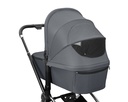 Carrito de bebé 2en1 con capazo Kara Gris