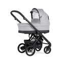 COCHECITO DUO PARKOUR CHASSIS FUME TEXTIL GRIS