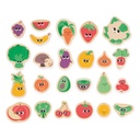 IMANES DE FRUTAS Y VERDURAS 24 PIEZAS