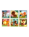 KUBKID ANIMALES DEL BOSQUE