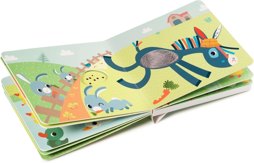 LIBRO DE SONIDOS Y TEXTURAS INSPIRADO EN LA GRANJA